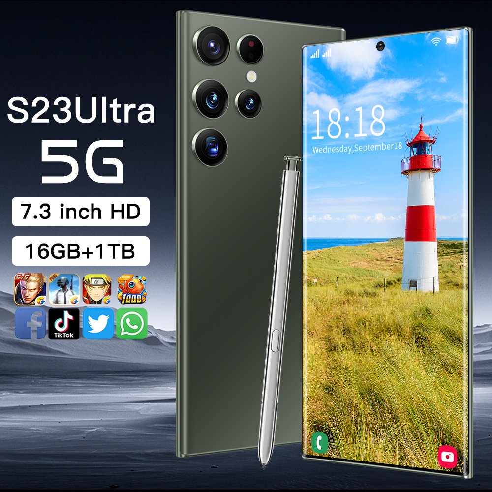 Original 5g Mobile phones cash on delivery S23 Ultra 7.3 Inch16gb +1tb Android rugged smartphone 3g & 4g de smartphones